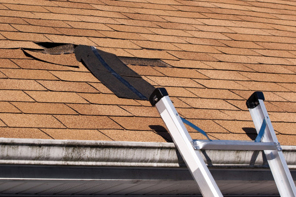 Storm Damaged Roofing